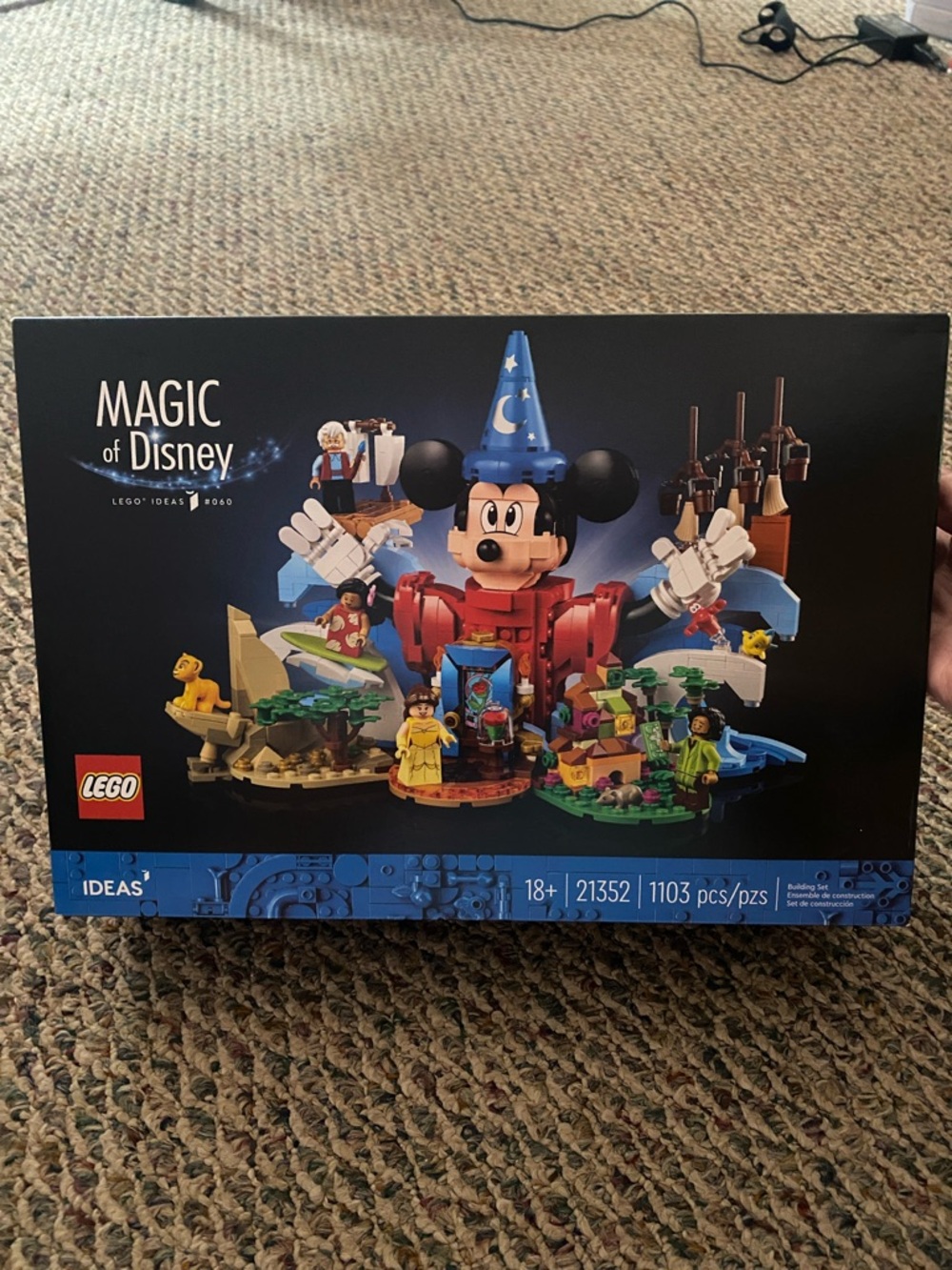 NEW LEGO 21352 IDEAS Magic Of Disney NIB Sealed in Hand